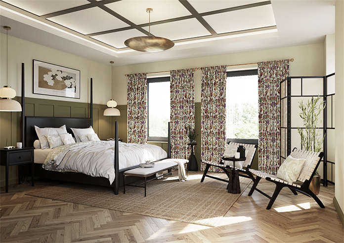 Bangalore Faux Silk, Maroon - Made to Measure Curtain - Image 7